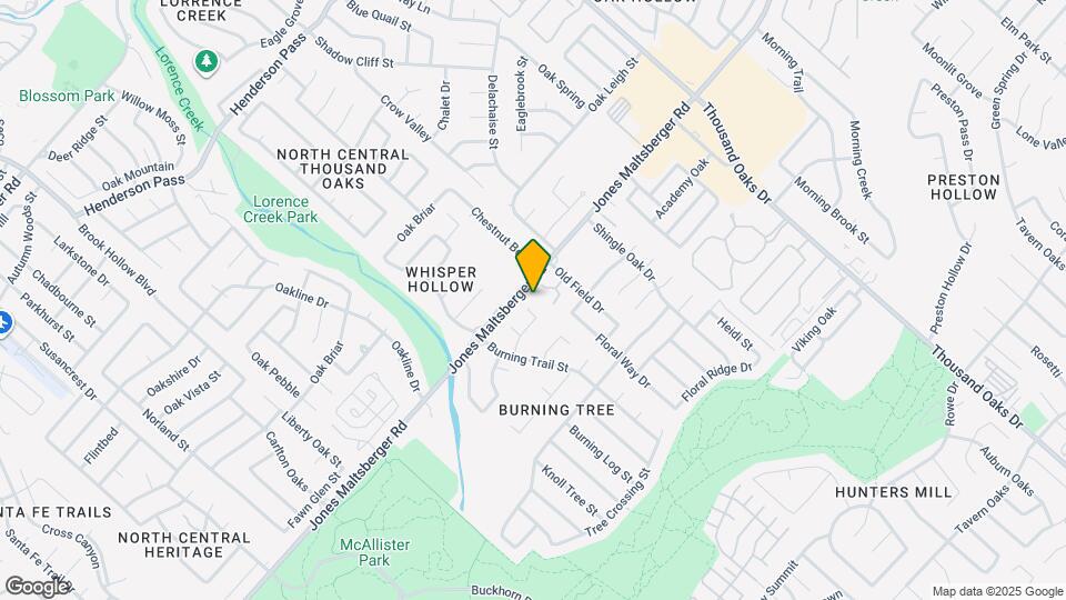 2607 Lone Summit St Map and Location Details