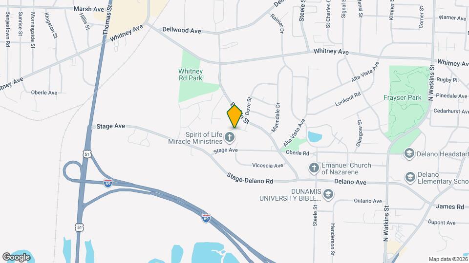 1287 Halcomb Ln Map and Location Details