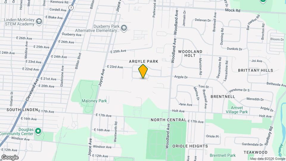 1867 Alvason Ave Map and Location Details