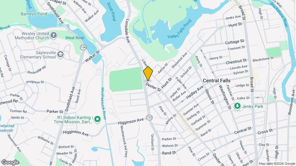 1077-1077 Dexter St, Unit 1077 Dexter Street  Central Falls, RI. 02863 Map and Location Details