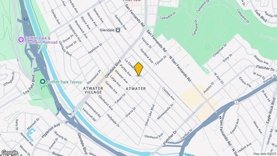 3365 Tyburn St Map and Location Details