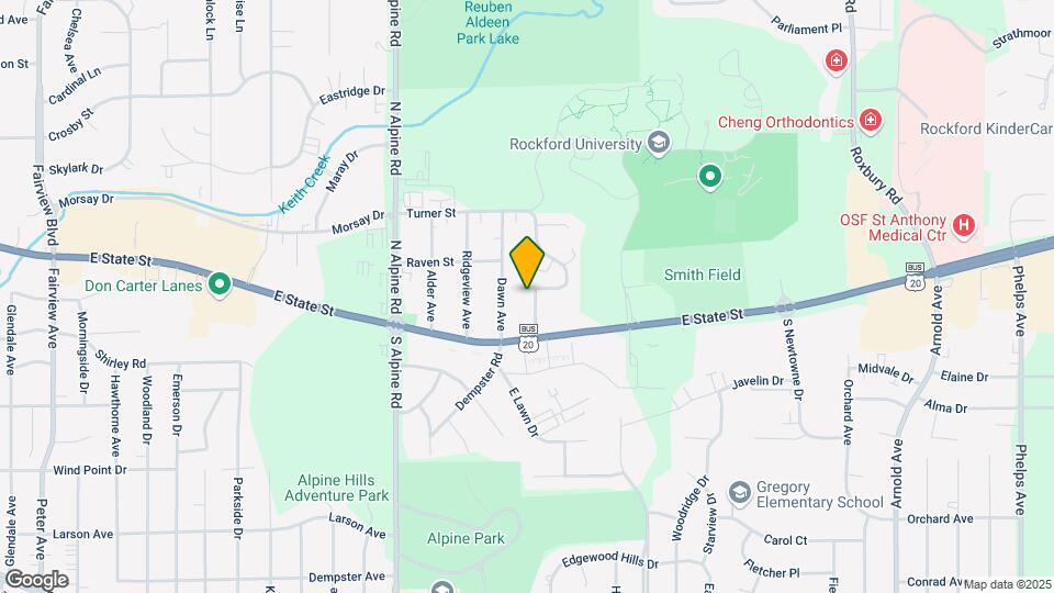 130 Flintridge Dr Map and Location Details