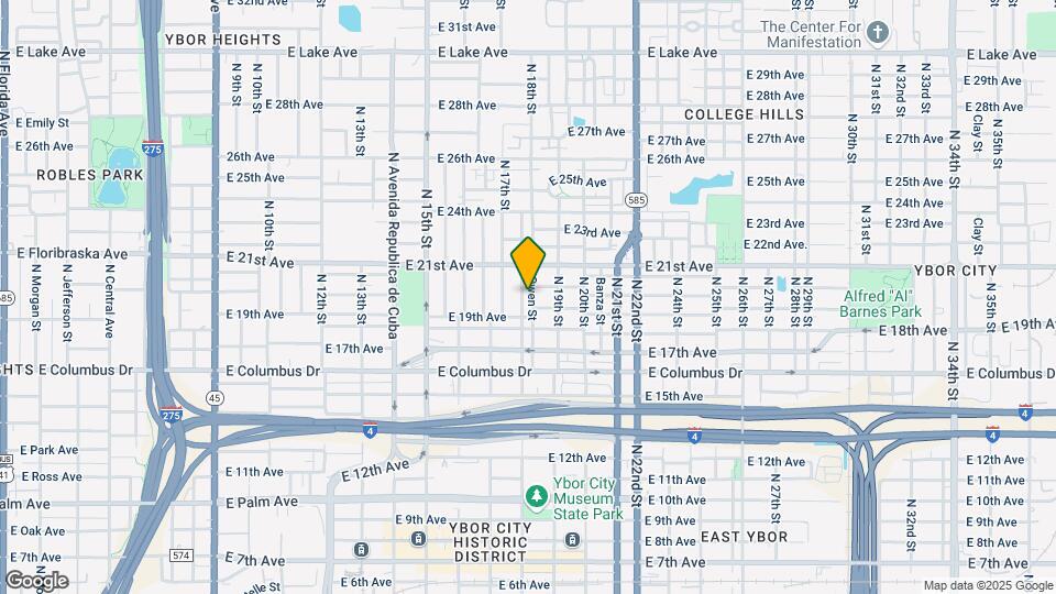 2913 N 18th St Map and Location Details