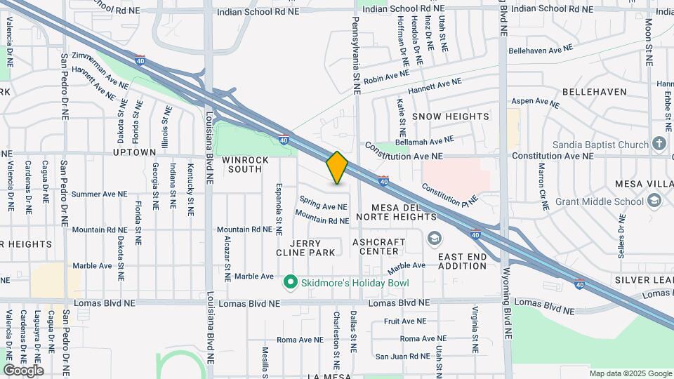 7709 Summer Ave NE Mapa y Detalles de la Ubicación