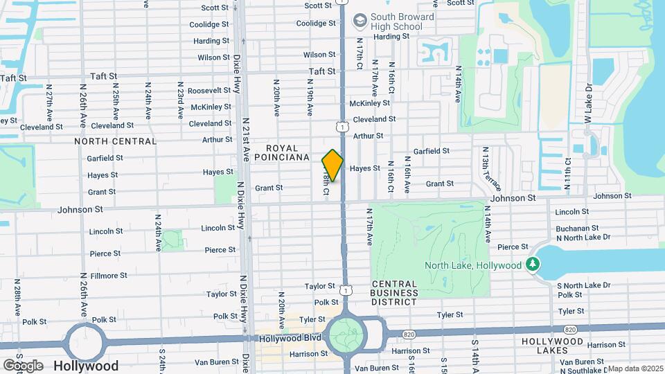 927 N 18th Ct Map and Location Details