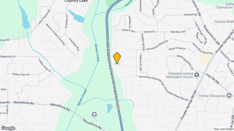 2909 Buckskin Trail SW Map and Location Details