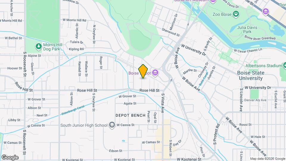 298 Ruby St Map and Location Details