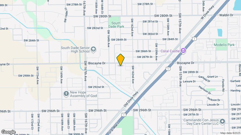 28850 SW 163rd Ave Map and Location Details