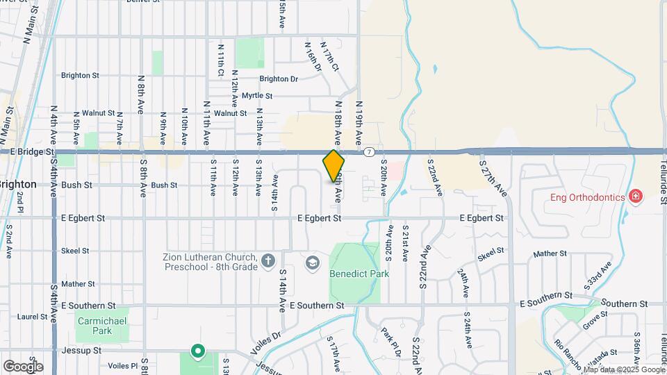 115 S 18th Ave Map and Location Details