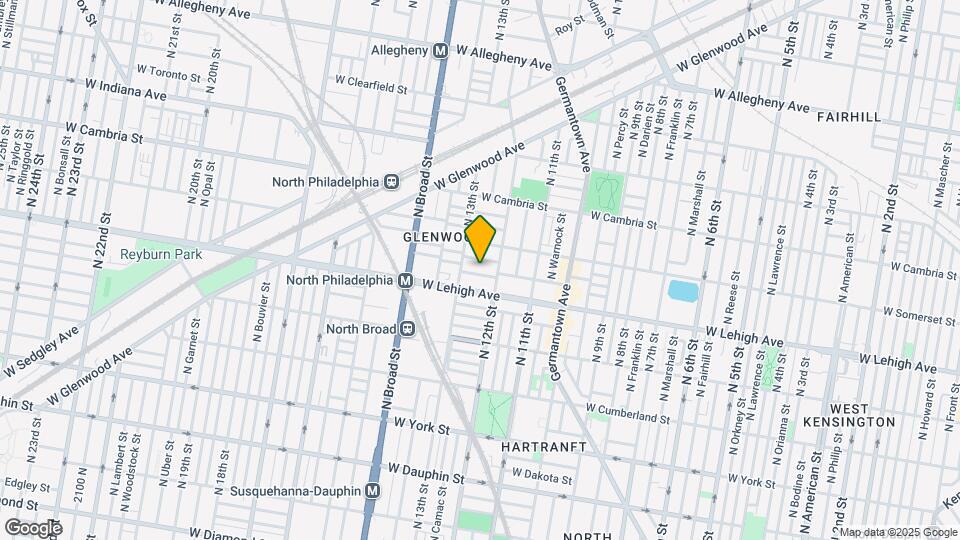 1225 W Silver St Map and Location Details