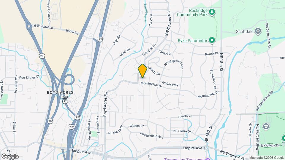 63218 NE Carly Ln Map and Location Details