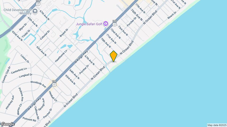 6810 N Ocean Blvd Map and Location Details