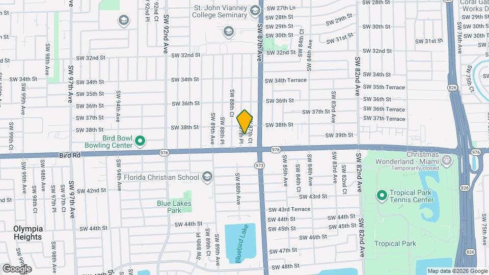 3855 SW 87th Pl Map and Location Details