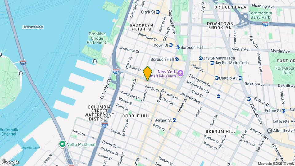 156 Atlantic Ave Map and Location Details