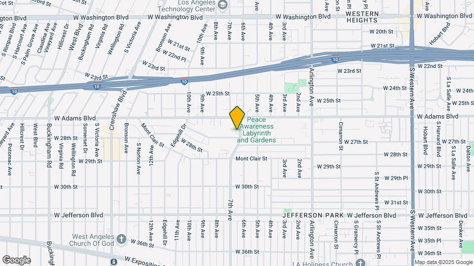 2633 7th Ave Map and Location Details