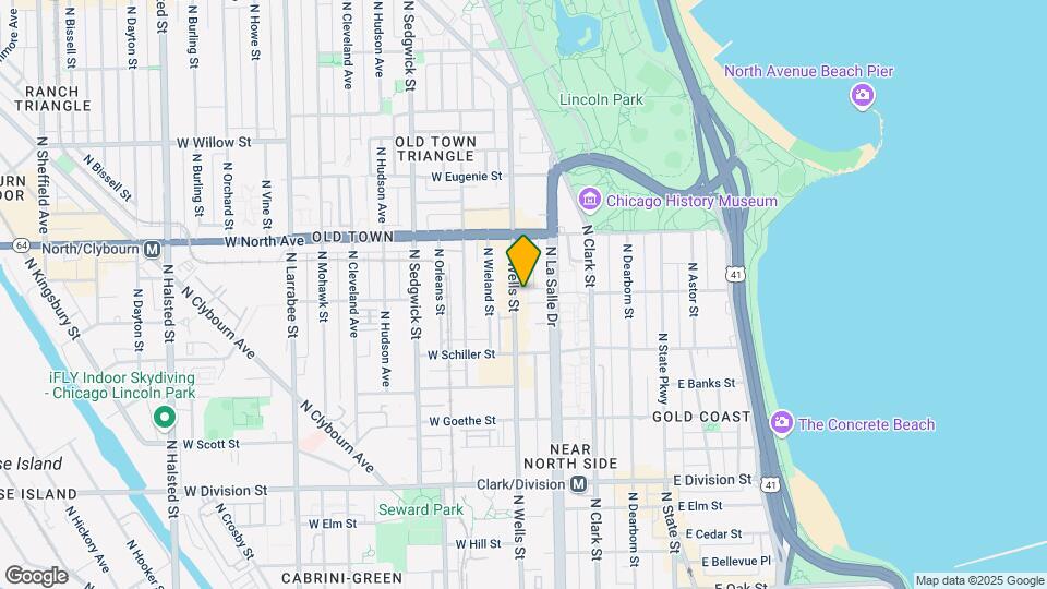 1505 N Wells St Mapa y Detalles de la Ubicación