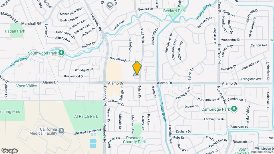 203 Catalpa Ln Map and Location Details