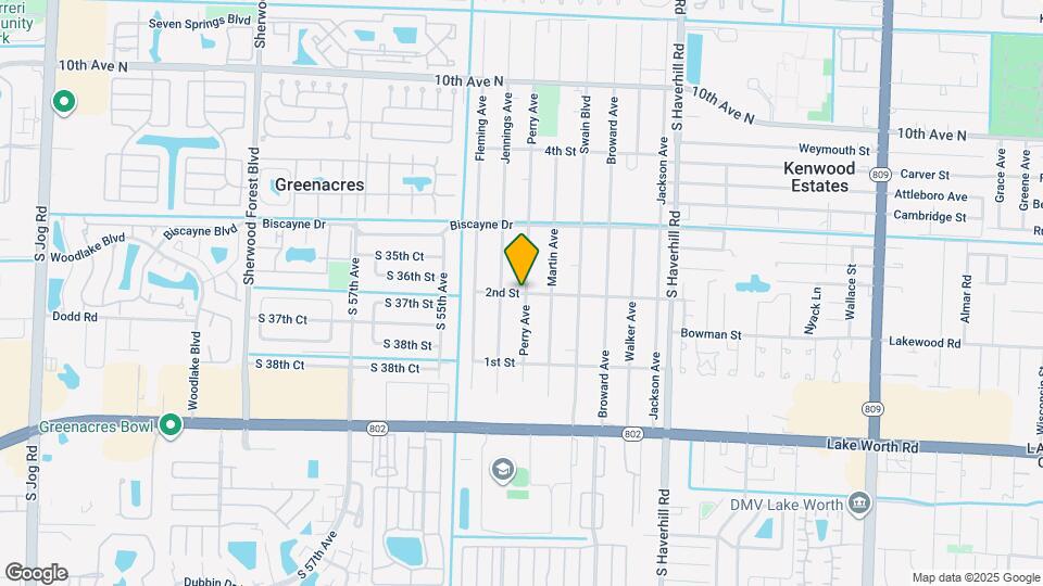 403 2nd St Map and Location Details