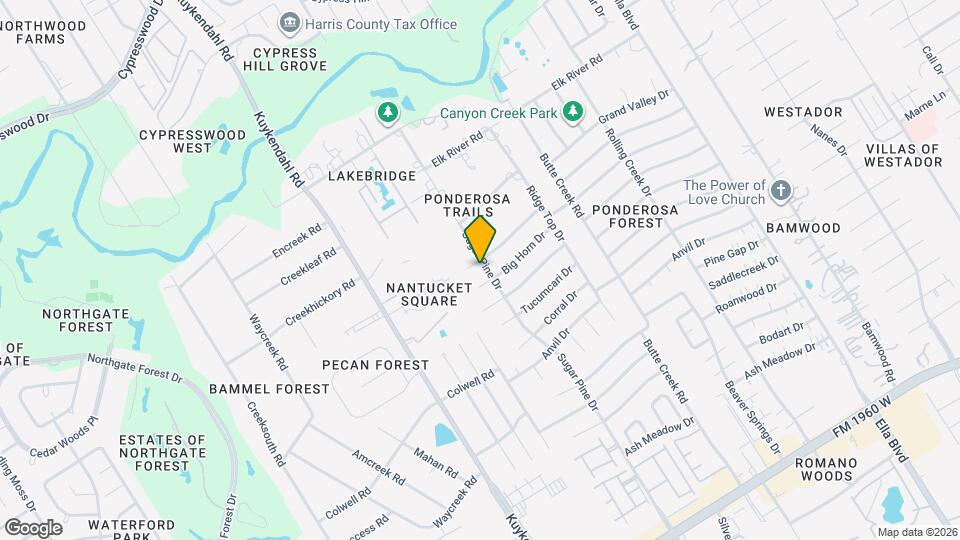 2003 Castlerock Rd Map and Location Details