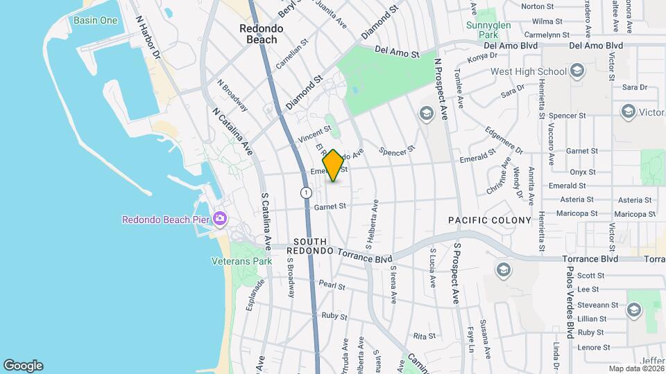 112 S Francisca Ave Mapa y Detalles de la Ubicación