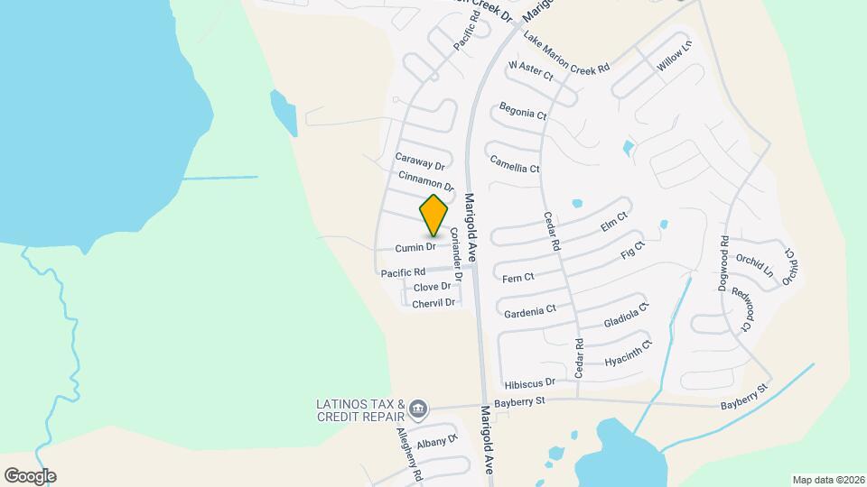 1578 Cumin Dr Mapa y Detalles de la Ubicación