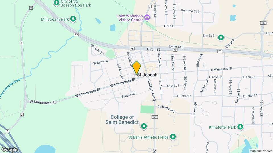 33 W Minnesota St Map and Location Details