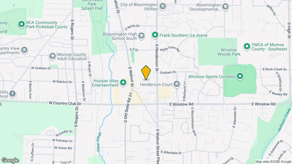 533 E Graham Pl Map and Location Details