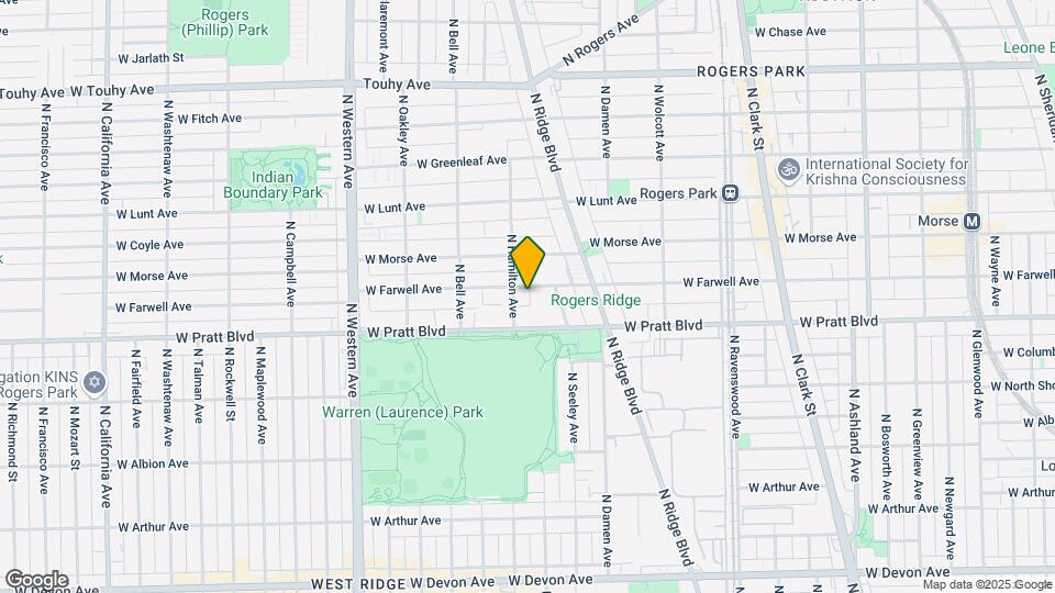 2067 W Farwell Ave Map and Location Details