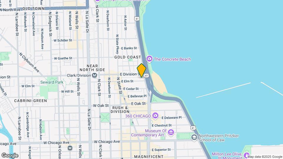 1130 N Lake Shore Dr Map and Location Details