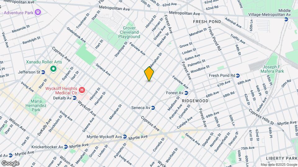 1870 Grove St Map and Location Details