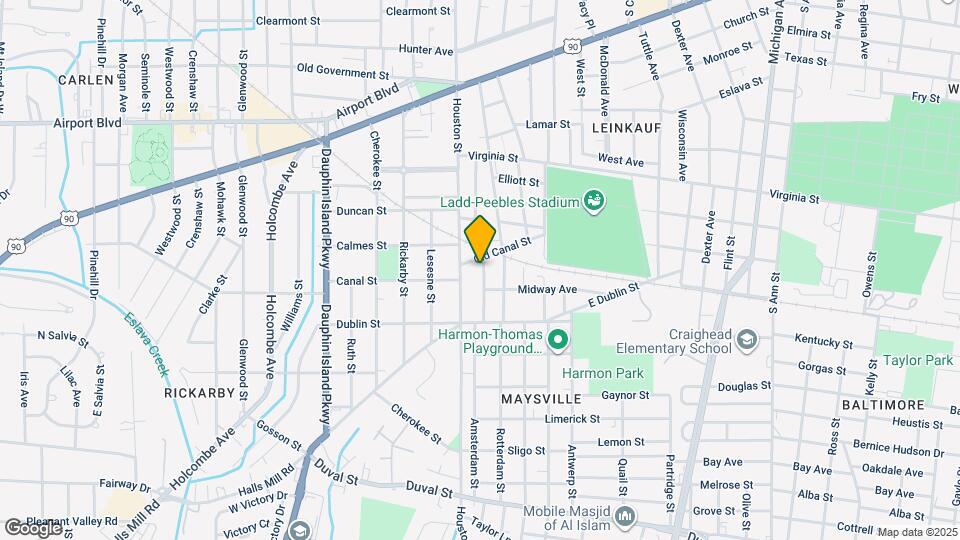 1763 Old Canal St, Unit 1C Map and Location Details