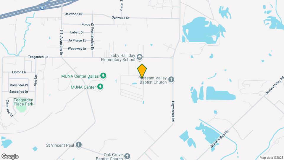 2033 Peppermint Dr Map and Location Details
