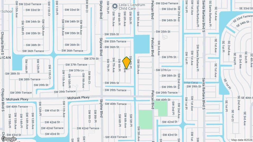 3725 SW 6th Ave Map and Location Details