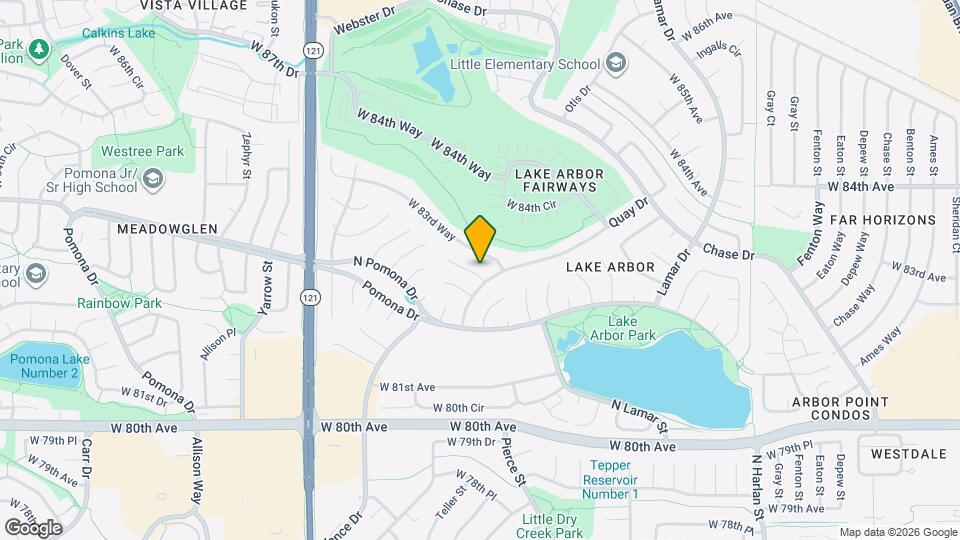 6945 W 83rd Ave Map and Location Details