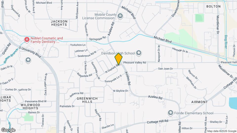 3953 N Gaylark Rd Map and Location Details