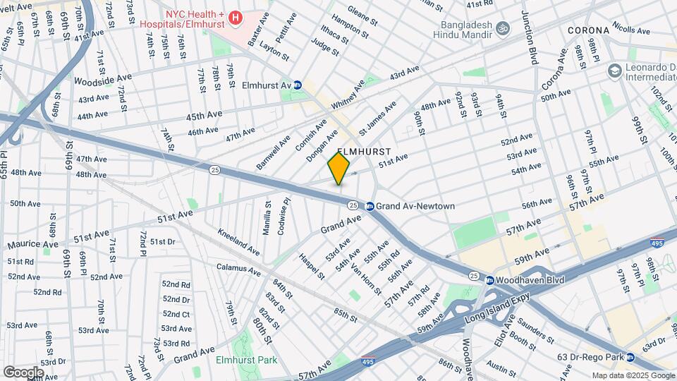 8315 Queens Blvd Map and Location Details