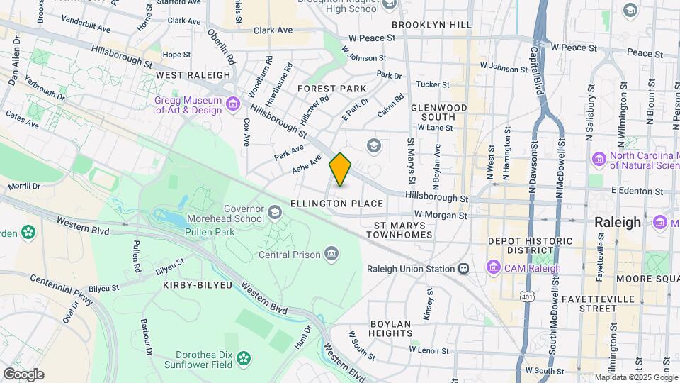 854 Tryon Hill Dr Map and Location Details