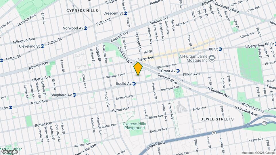 388 Pine St Map and Location Details