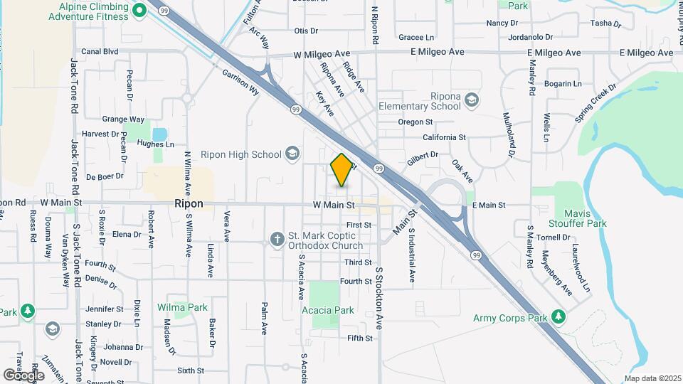 10-Unit Ripon Apartment Complex Map and Location Details