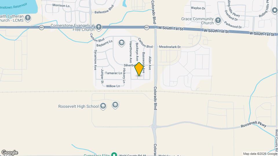 347 Buckeye Ave Map and Location Details