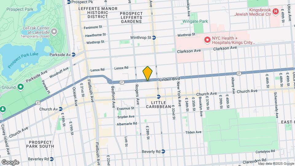 210 Linden Blvd Map and Location Details