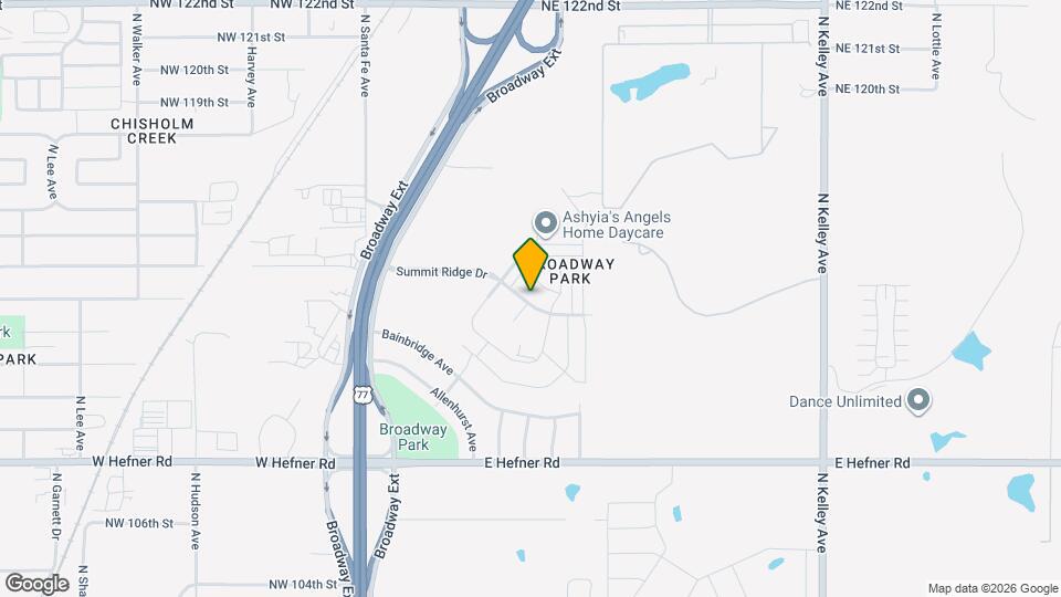 417 Summit Ridge Dr Map and Location Details