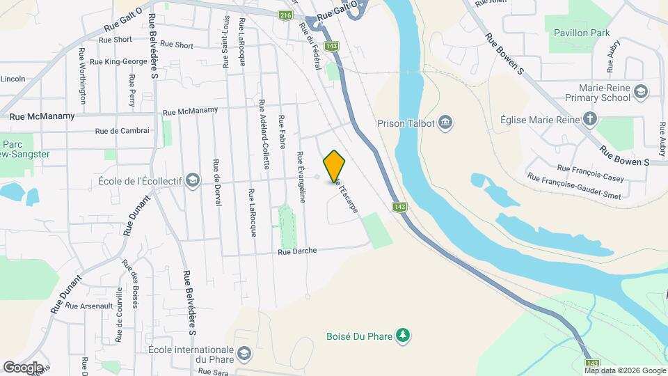 1291 De L'escarpe Rue Map and Location Details