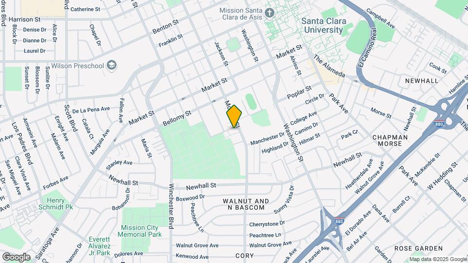 1320 Jonathan St Mapa y Detalles de la Ubicación