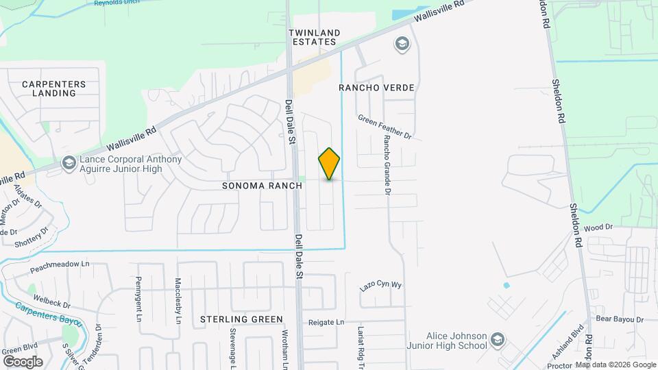 1831 Mickle Creek Dr Map and Location Details