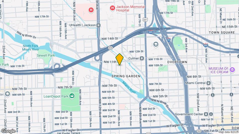 970 NW 10th Ave Map and Location Details