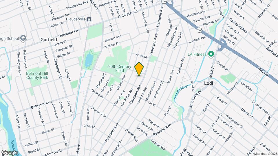 332 MacArthur Ave, Unit 2 Map and Location Details