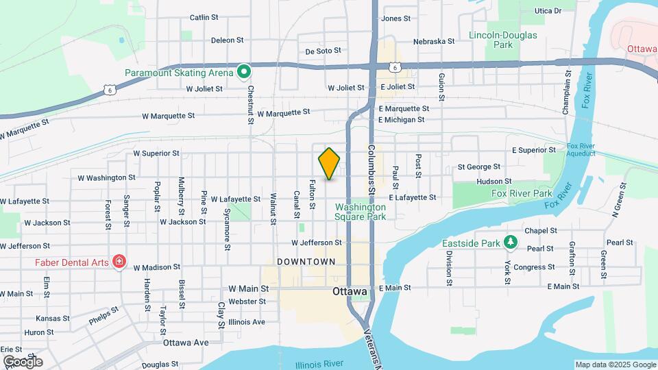 1020 Clinton St Map and Location Details