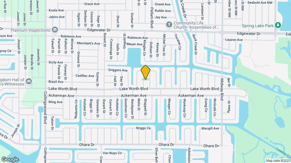 4232 Swensson St Map and Location Details
