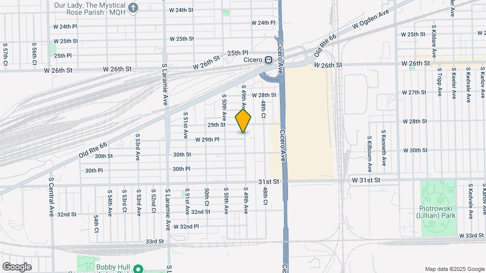 4900 W 29th Pl Map and Location Details